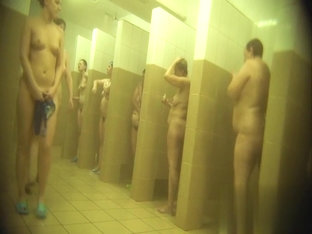 Hidden cameras in public pool showers 549