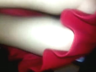 Upskirt In Red Dress