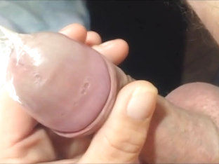 Cumshots in Condoms