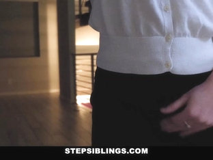 Stepsiblings - Hot Teen Stepsis Plowed By Stepbro