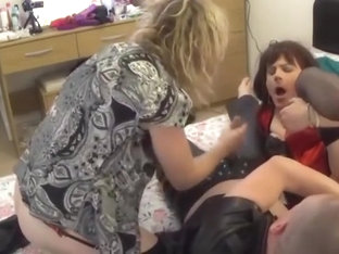 Maria satin meets essex girl lisa - part 2