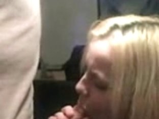 Hot Blonde Girlfriend Gulping My Dong For A Sticky Explosion