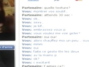 Chatroulette- 2 French Beauties Initiation To Be Sucked