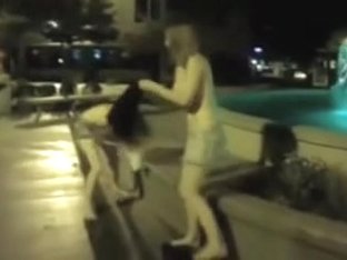 Two Girls Masturbating In Public