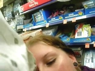 Pipe En Publique  Se Faire Sucer Dans Un Supermarcher