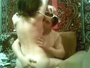 Russian Girl Has Oral, Cowgirl And Doggystyle Sex On The Sofa.