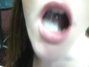 Katharine Nadzak Takes Cum