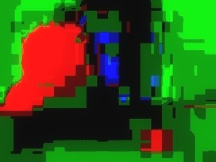 Massive botty ardent interracial fuck