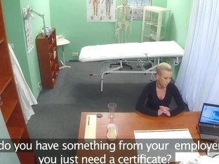 Busty Spycam Amateur Fucked By Her Doctor