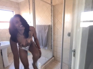 Desi Girl Giving Herself A Sexy Slutty Shower