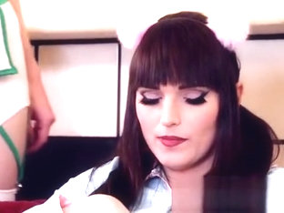 Kinky TS Nurse Mandy Mitchell Fists and Fucks Slutty Natalie