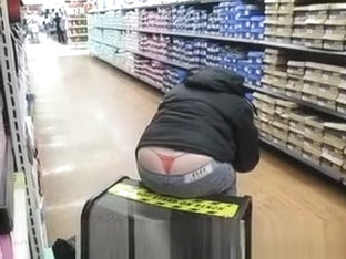 Walmart Exposed Thong