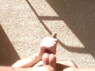 Balcony jack off two