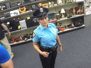 Beautiful And Big Tits Police Officer Gets Fucked In Shawns Office