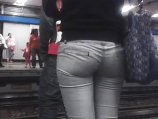 Nice ass on the metro - CDMX