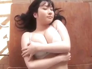 Japanese teen Rui Kiriyama big boobs
