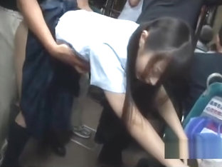 Jav Schoolgirl Ambushed On Public Bus Fucked Standing Up In Her Uniform Big Teen Ass