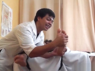 Twink Asian Boy Josh Tied and Tickled