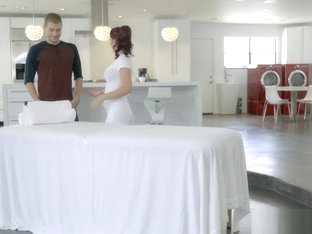 Bored Wife Monique Alexander Fucks Her Massage Client