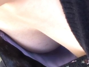 Asian Girl's Nipples Get Caught On A Hidden Spy Cam