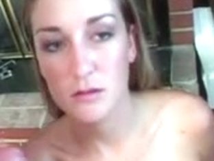 Hot blonde bimbo fucking 2 chaps