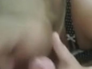 Nice Homemade Blowjob By Blonde Girlfriend