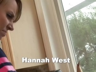 Hannah West, Anal Sex In The Kitchen