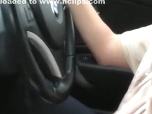 Flashing boobs while driving