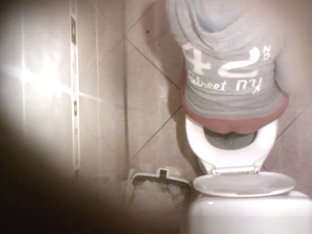 Hidden camera over the toilet