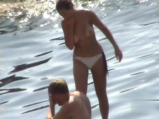 Nude Beach. Voyeur Video 343