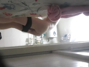 My Chinese Friend Filmed While Washing Her Curves
