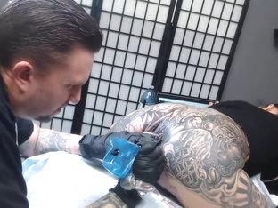 Darcy Diamond Gets Her Asshole Tattooed By Trevor Whelen For 4.5 Hours - Infected (intro) Sickick