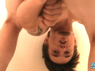 He Takes A Huge Dildo In His Ass! - Lucas Daniels - ZackRandall