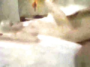 Tiny blonde with big tits takes dick