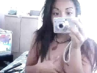 Nice Japanese Bitch Recorded Her Naked Body In The Mirror