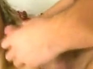 Young hot blonde pleases two cocks