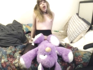 xprincessxcrystalx stuffed beast hump + fuck