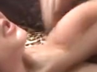 large tit honey takes a pecker in each gap