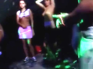 Girl Gives Blow On Party