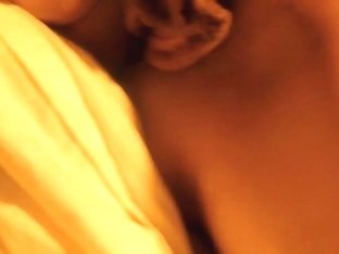 Showing her large snatch