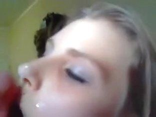 Teen Minx Getting My Cum On Her Face