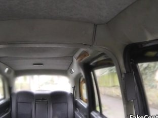 Hot Busty Blonde Fucked Taxi Driver