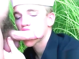 Justin is enjoying a good fucking from his new hot friend