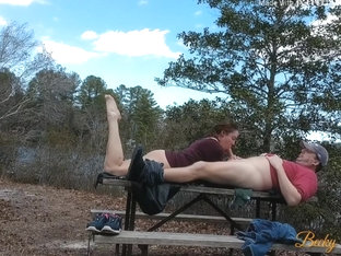 Amateur Wife Fucked And Creampied On Public Picnic Table