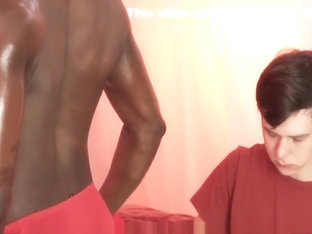 White servicing black ass