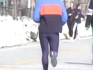 Candid Street Voyeur Video Of The Hot Amateur Runner 08q