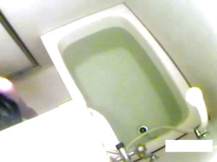 Slim Asian Caught On Bath Hidden Camera Farting In The Tub
