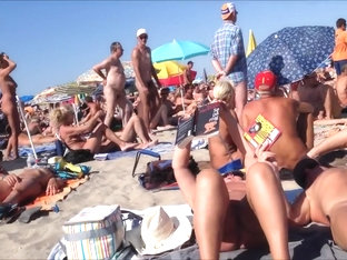 Kinky Hidden Cam Moments At The Cap D'agde Beach While In Vacation