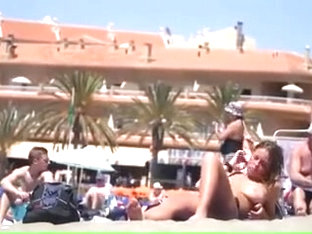 Amateur Nude Women At The Beach Filmed