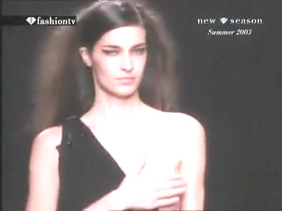 Supermodel tits compilation on the runway